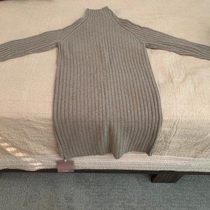 Cashmere Rib Knit Pull Over Sweater - Toast - Medium